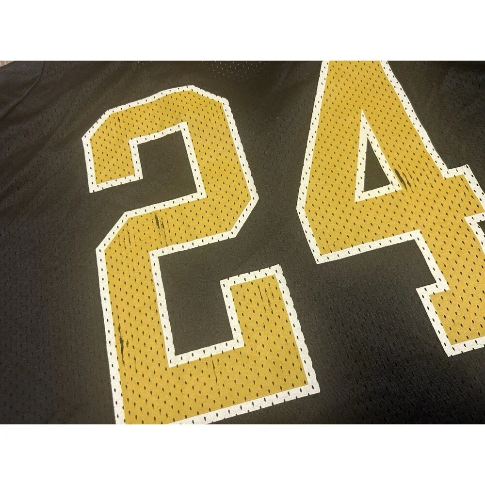 Missouri Tigers Mizzou #24 Nike Team Authentic Football Jersey Black Size Large